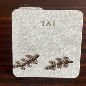 TAI Leaf Earrings - Brand New